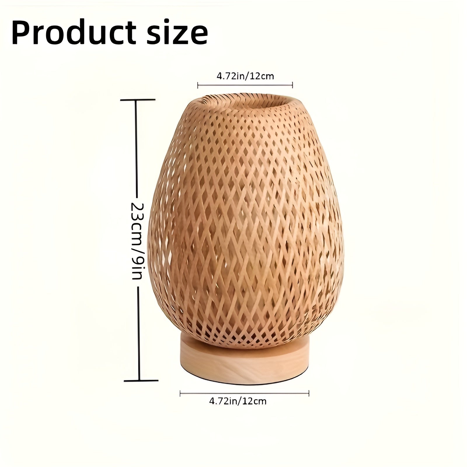 BowLift | Bamboo Table Lamp with USB Power Supply – Sustainable and Energy-Saving Design