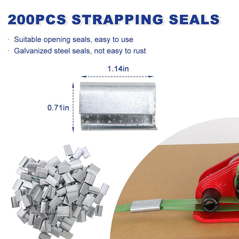 BowLift | Heavy Duty Strapping Machine Packaging Strapping Pallet Banding Kit with Poly Strapping Tensioner Banding Sealer Tool, Packaging Strapping Banding Roll