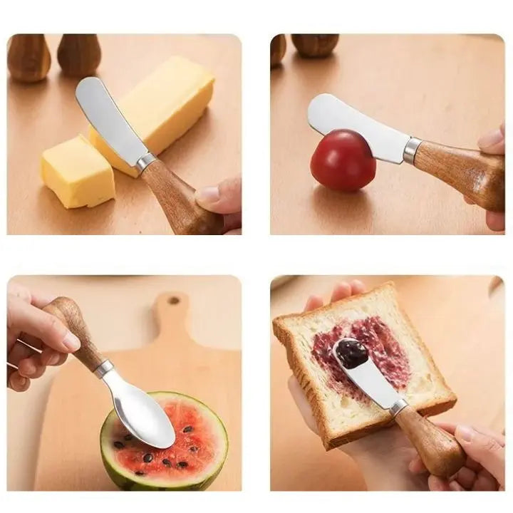 BowLift | Cutlery set made of stainless steel in handy size – fork, spoon, and knife