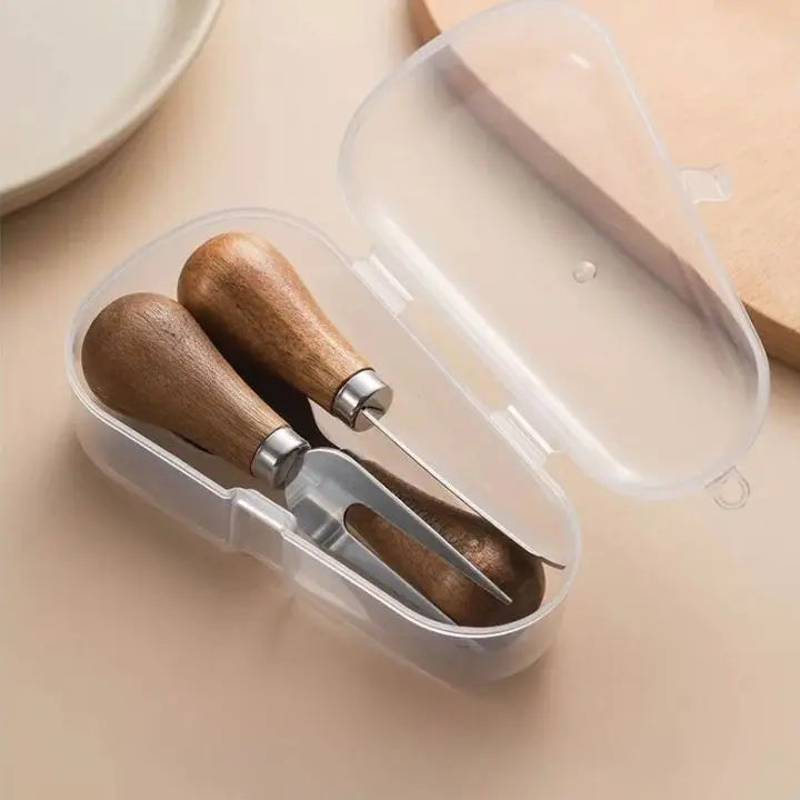 BowLift | Cutlery set made of stainless steel in handy size – fork, spoon, and knife