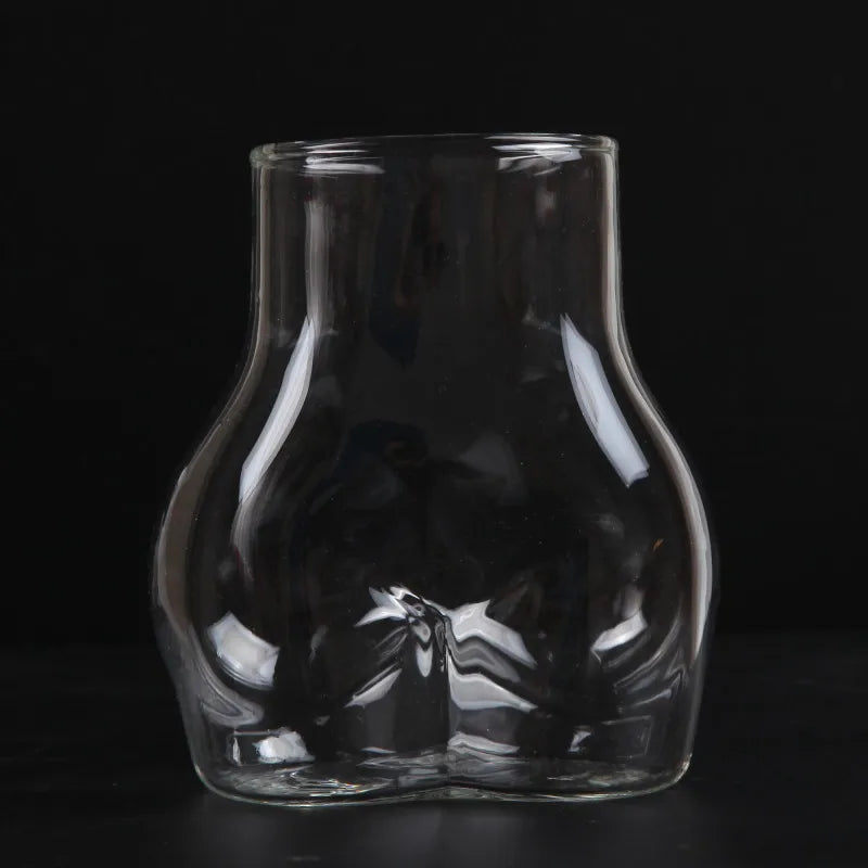 BowLift | Big Butt Crystal Funny Glass