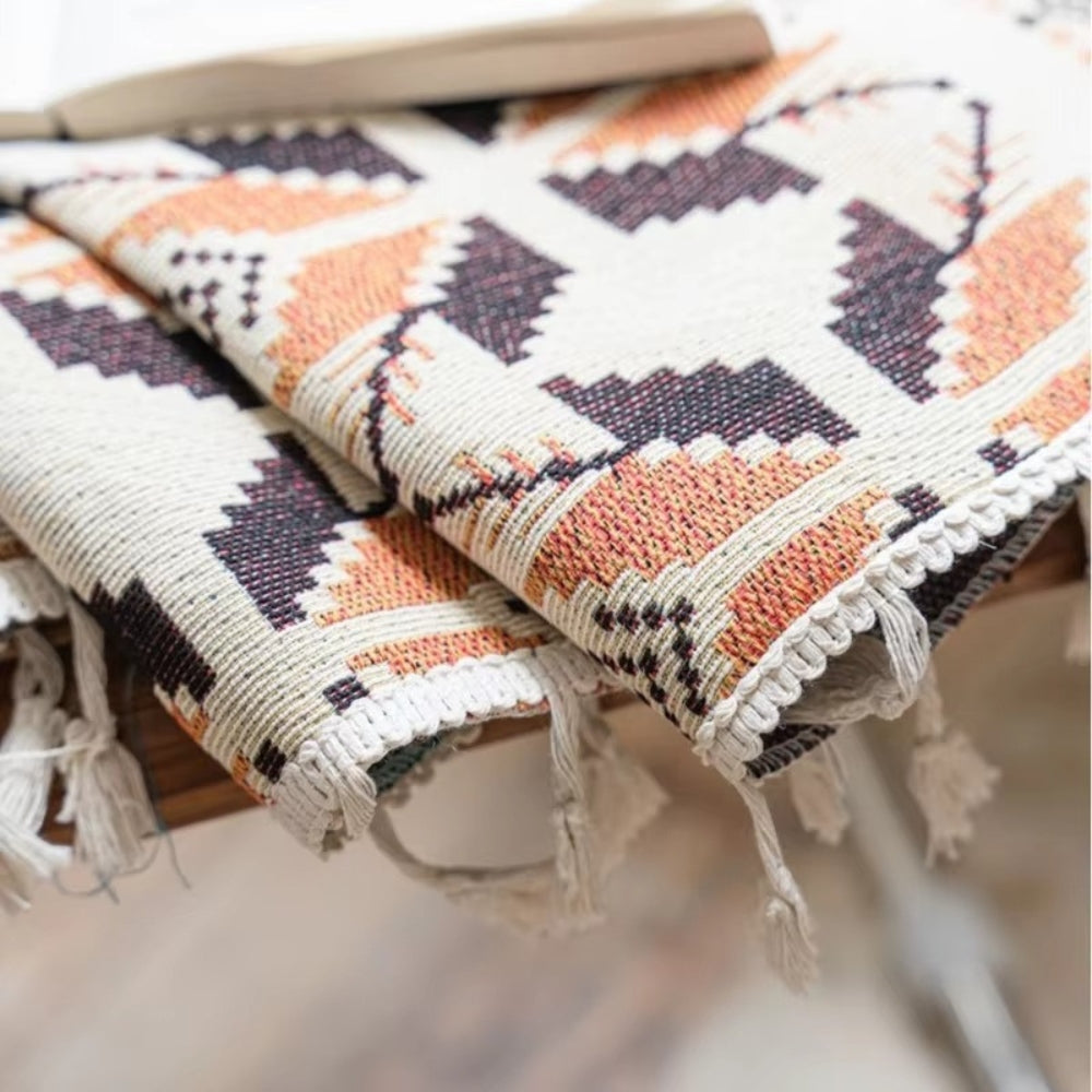 BowLift | Bohemian Geometric Semi-Blackout Curtain