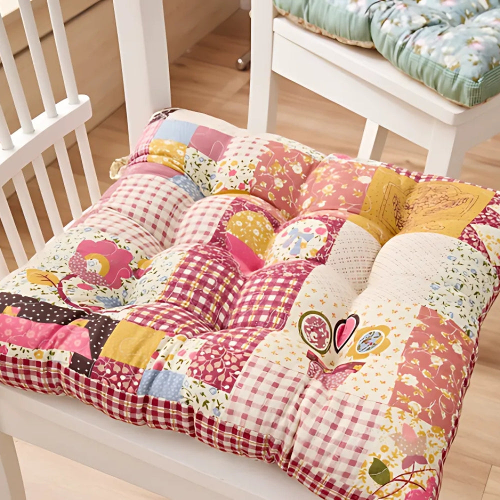 BowLift | Boho Floral Thick Seat Cushions