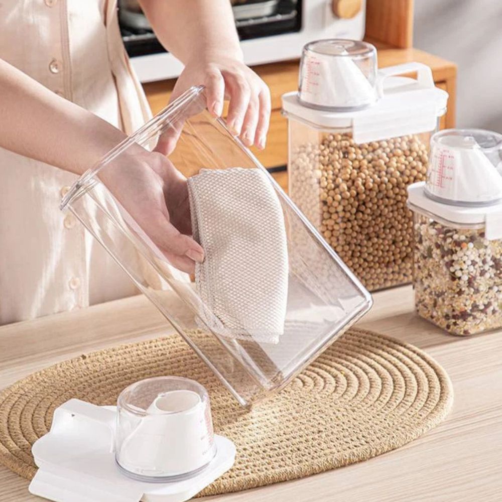 BowLift | Clear Cereal and Grain Organizer