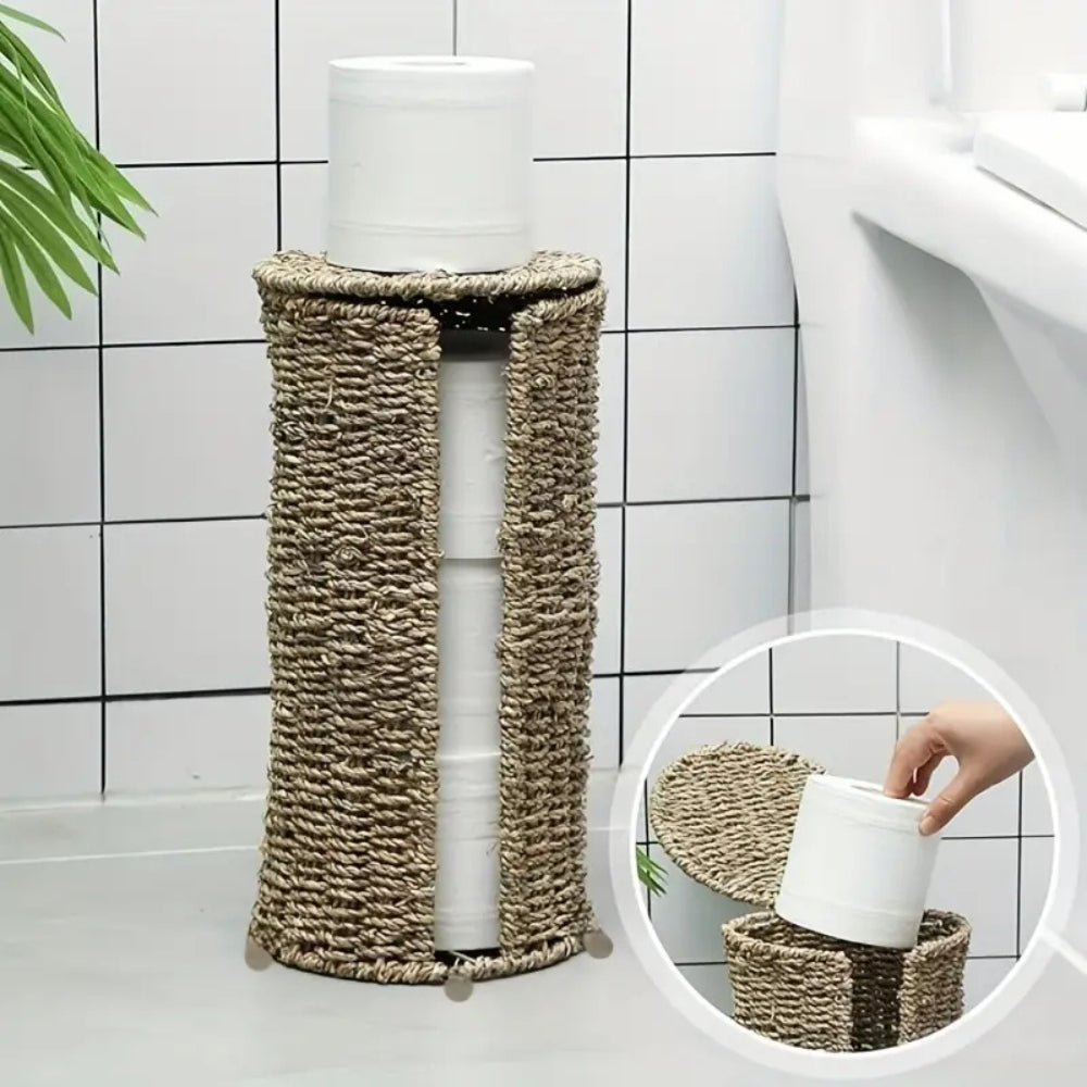BowLift | Braided Rope Toilet Paper Holder