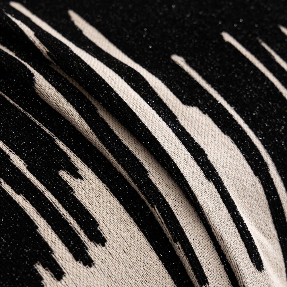 BowLift | Brushstroke Vertical Pattern Chenille Sofa Cover