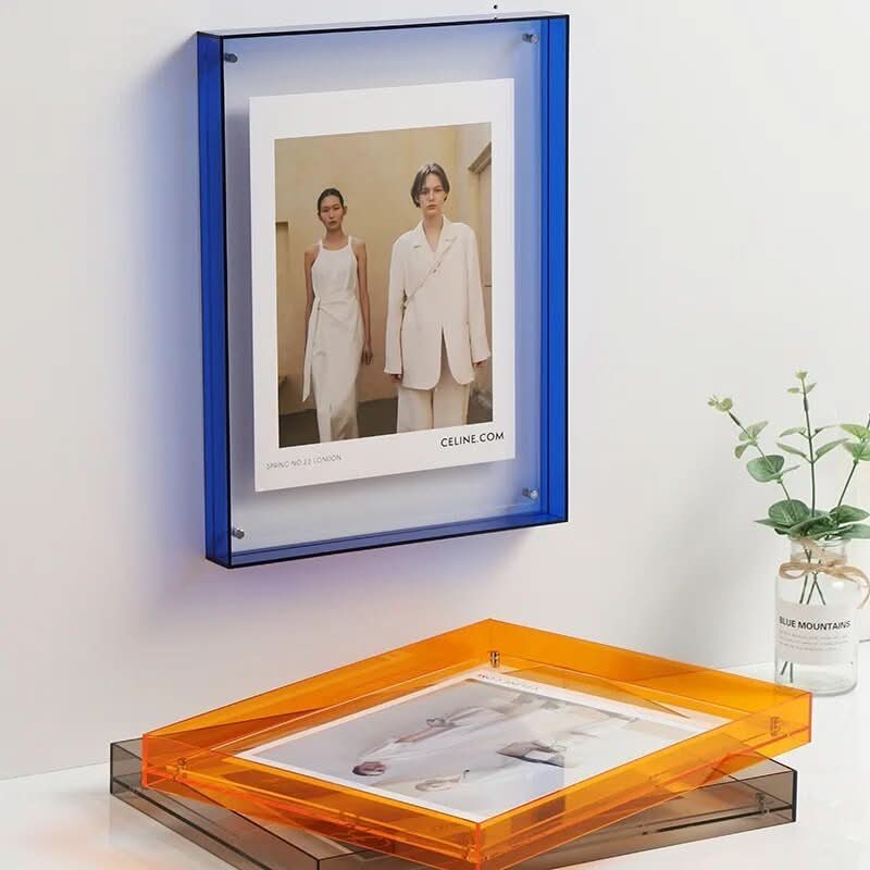 BowLift | Colorful Transparent Acrylic Photo Frame for Vivid Memories