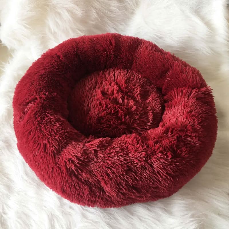 BowLift | Anti-Stress Dog Bed with Soft Faux Fur & Supportive Padding