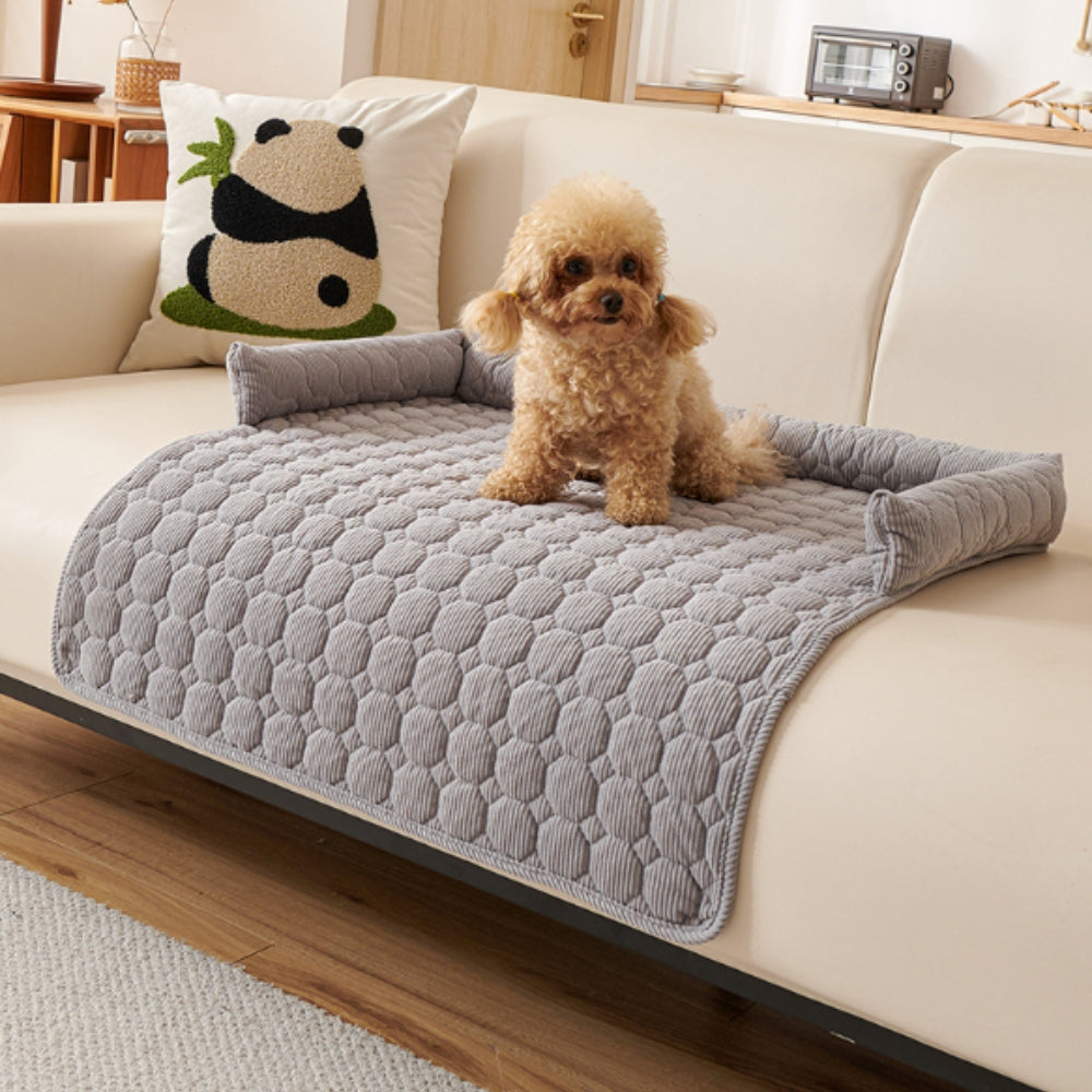 BowLift | Canine Non-Slip Bolster Pet Quilted Bed