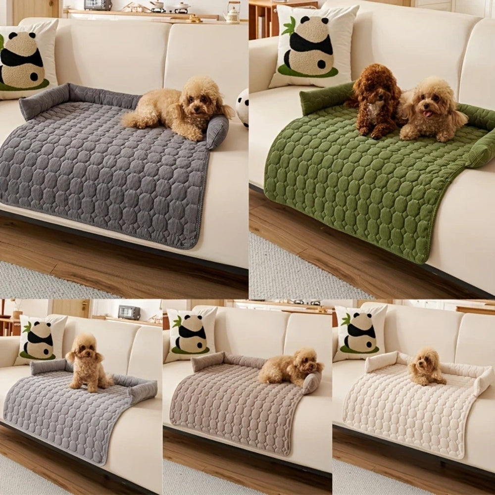 BowLift | Canine Non-Slip Bolster Pet Quilted Bed