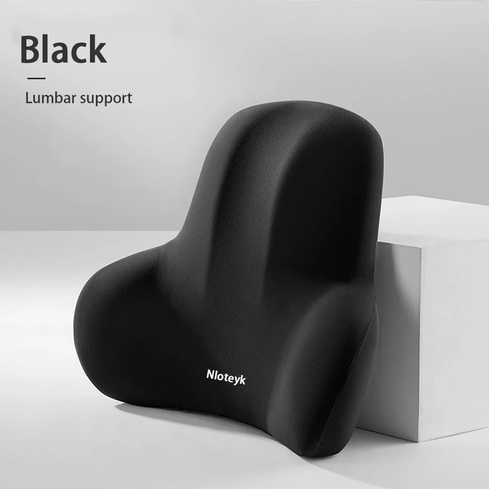 BowLift | Car Lumbar Support Back Cushion and Neck Pillow