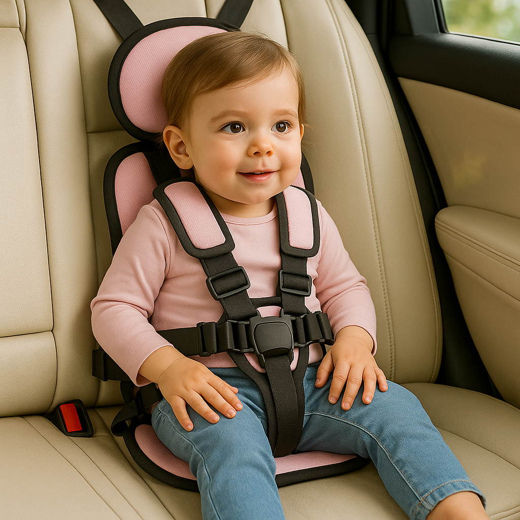 BowLift | Travel Car Seat Portable Toddler Booster Safety Best Compact Harness Foldable