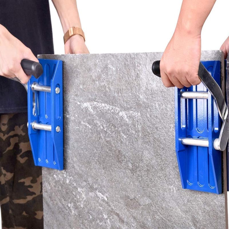 BowLift | 2-PCS Carrying Clamps ban Granite Panel Carriers Lifter Tools up to 4400lb/300kg heavy duty stone carrying clamps