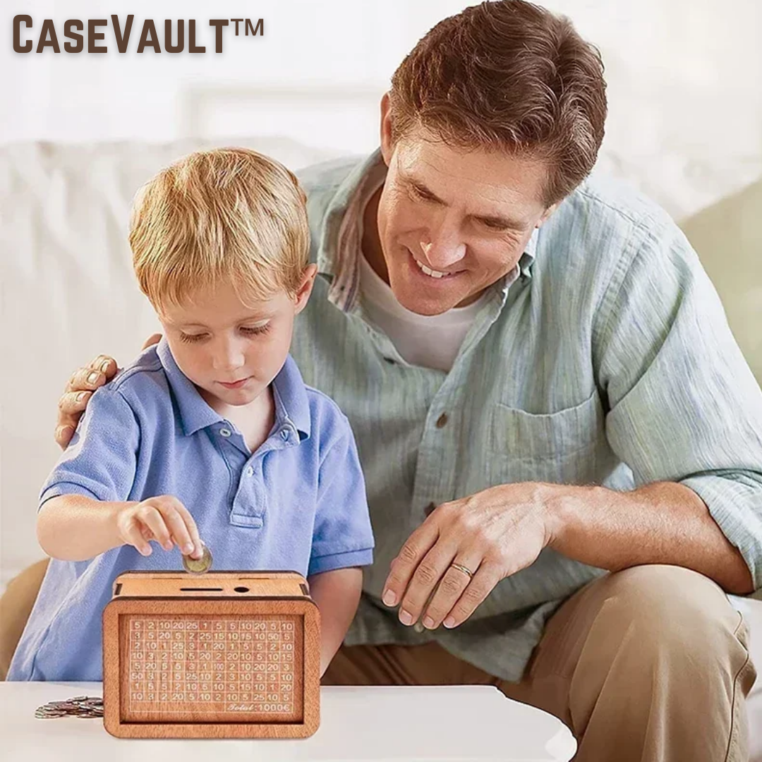 BowLift | FundsSafe Wooden Money Box