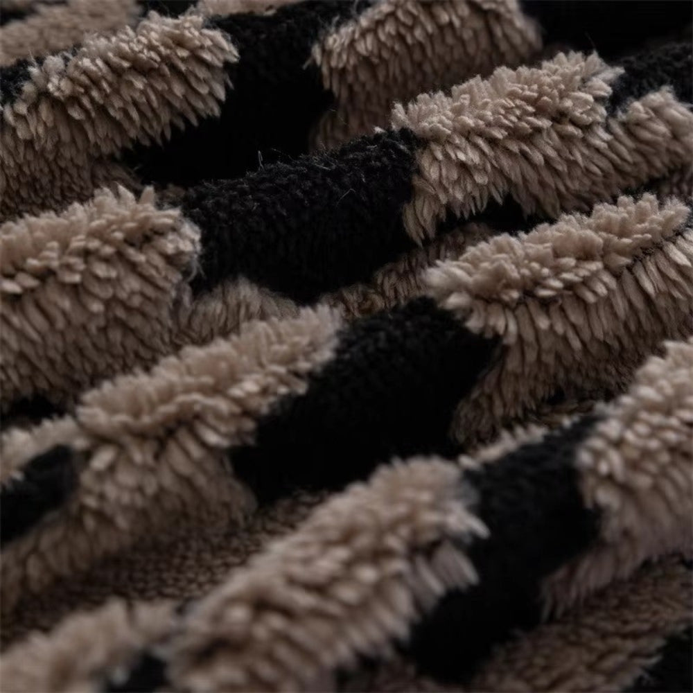 BowLift | Cavalli Houndstooth Plush Sofa Cover