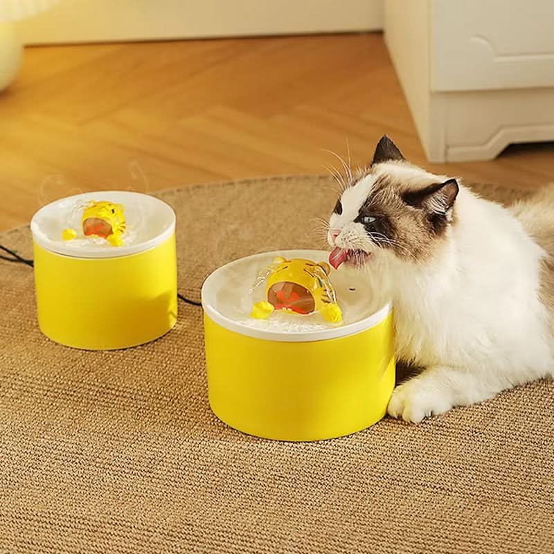 BowLift | CATLUXE - Automatic Tiger Water Fountain