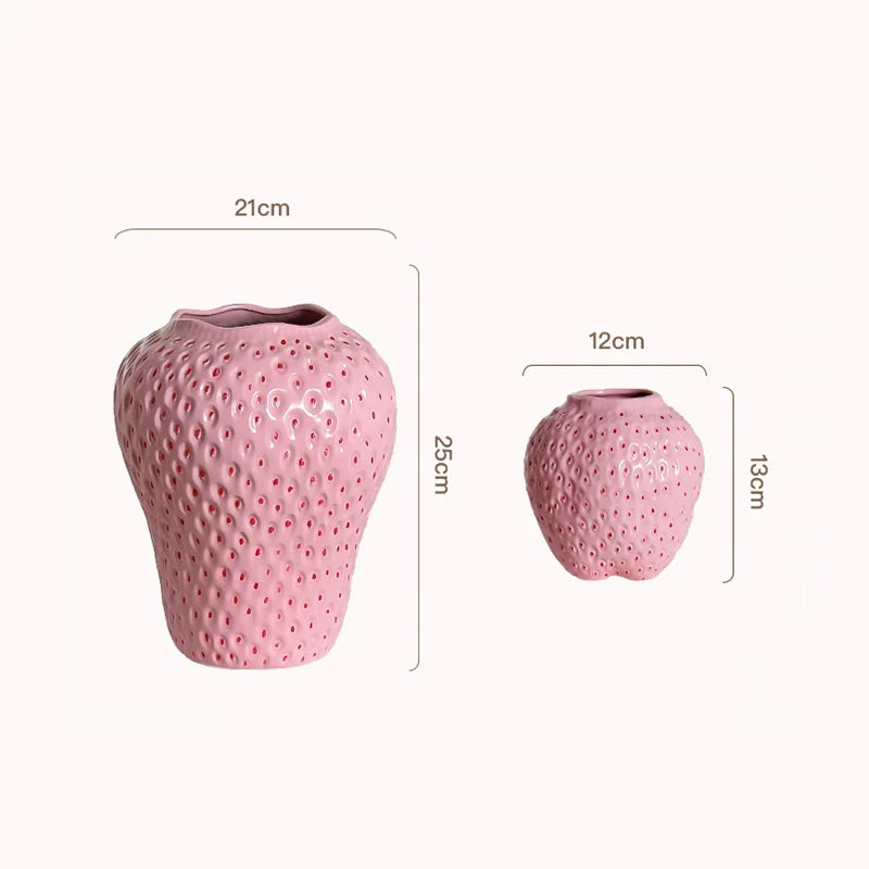 BowLift | WhimsyBerry - Ceramic vase Strawberry