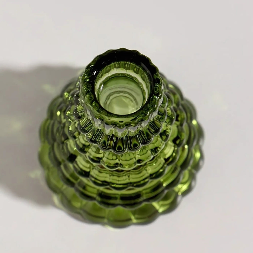 BowLift | Christmas Tree Glass Candle Holder | 3pcs Set