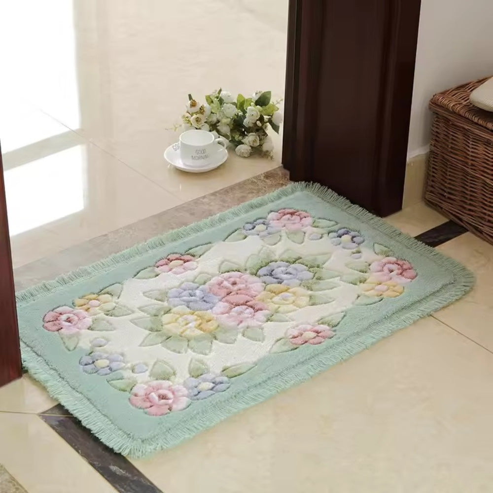 BowLift | Classic Floral Bloom Bath Mat