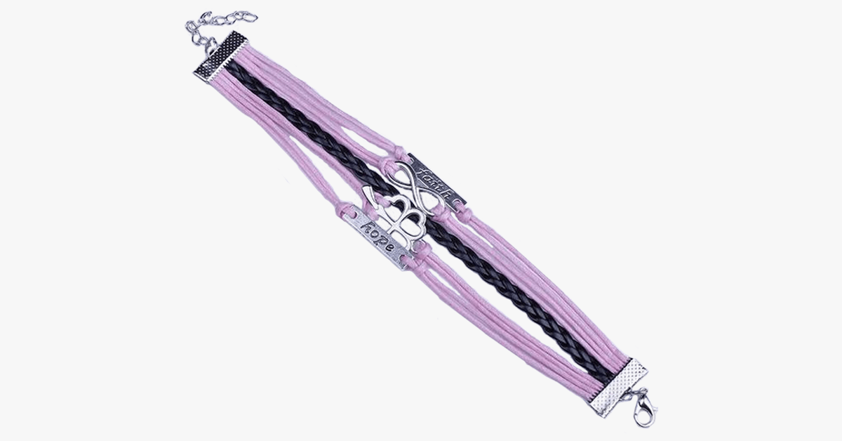 BowLift | Clover Faith Hope Infinity Bracelet