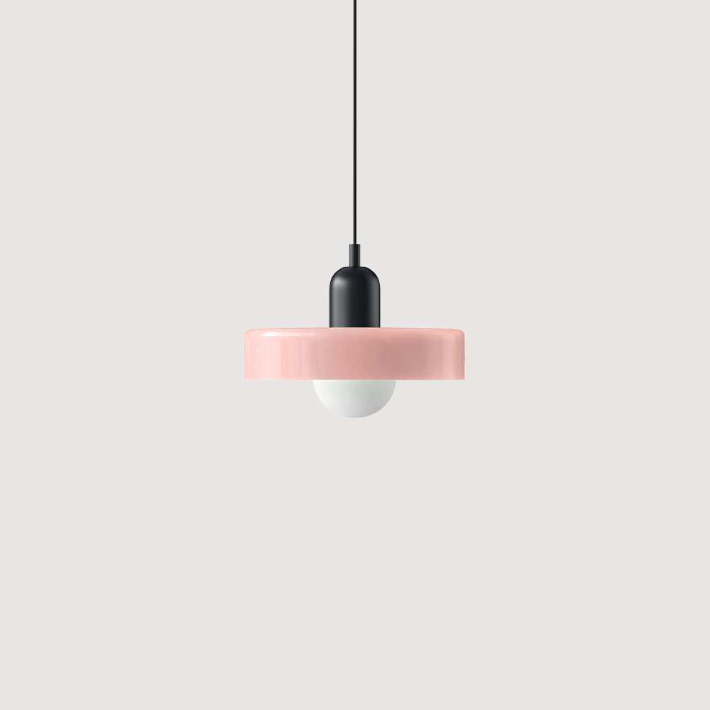BowLift | Bauhaus Inspired Colourful Glass Pendant Light