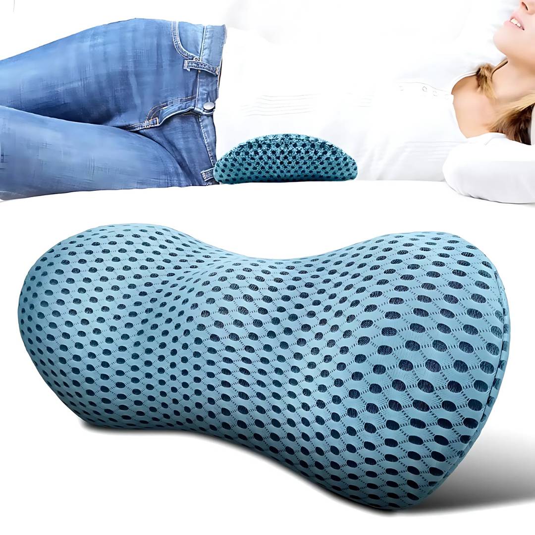 BowLift | BackComfort Lumbar Cushion – Ergonomic Support Cushion for Back and Spine
