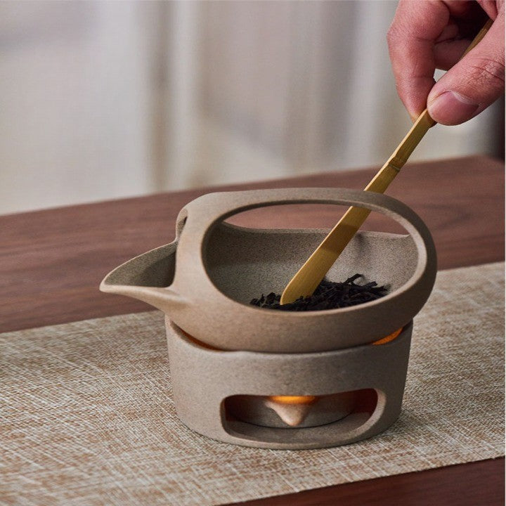 BowLift | Japanese Style Simple Candle Tea Warmer Pot