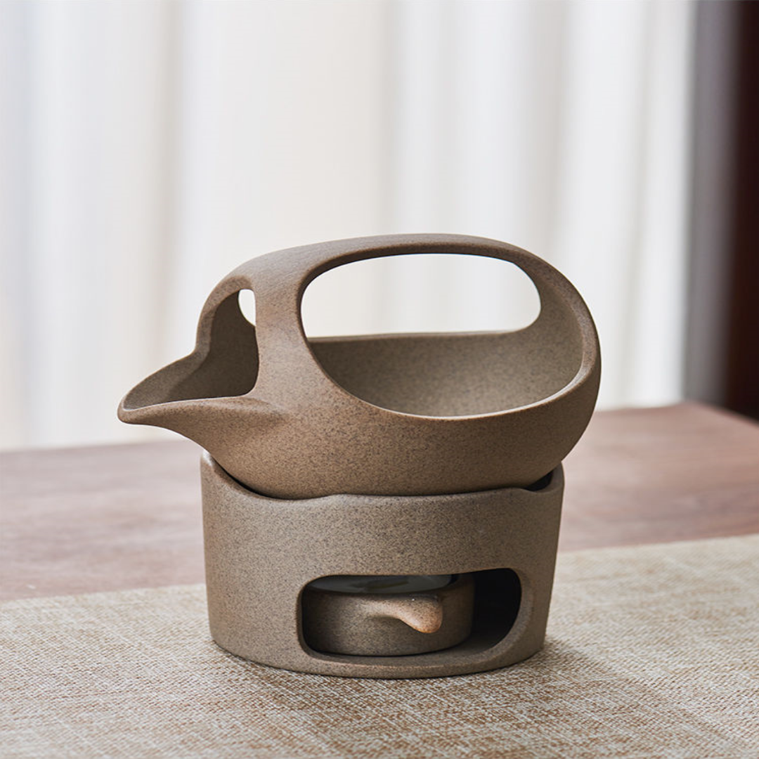 BowLift | Japanese Style Simple Candle Tea Warmer Pot