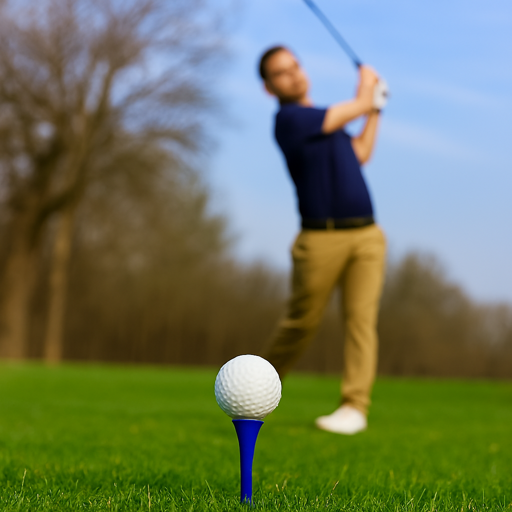 BowLift | 50 Pack Colorful Plastic Golf Tees with Step Down Graduated Height Control