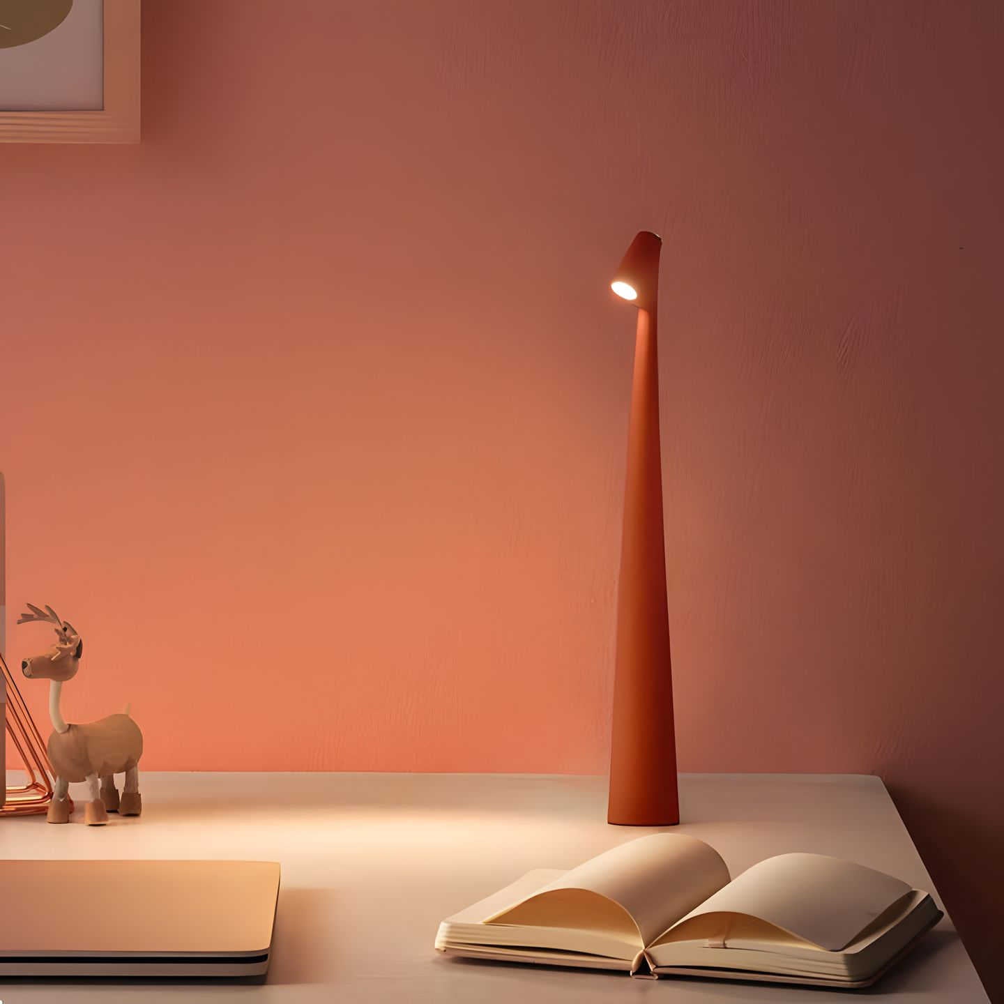 BowLift | SlimLuxe - Cordless Table Lamp with Adjustable Brightness
