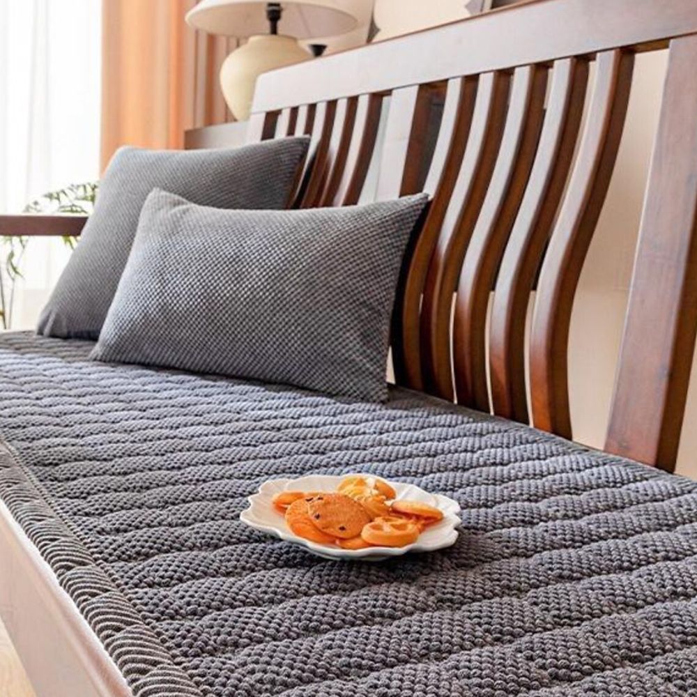 BowLift | Corduroy Comfort Sofa Seat Cover