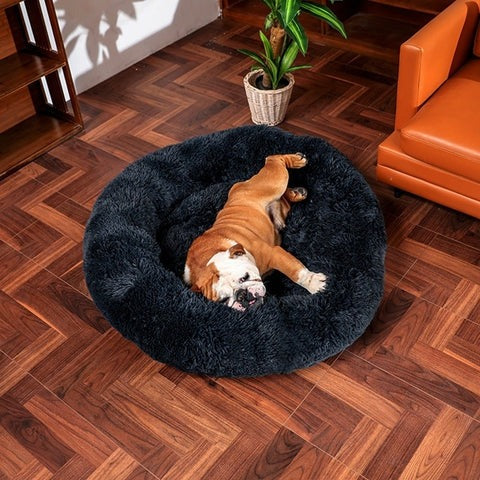 BowLift | Calming Faux Fur Washable Dog Bed Cushion