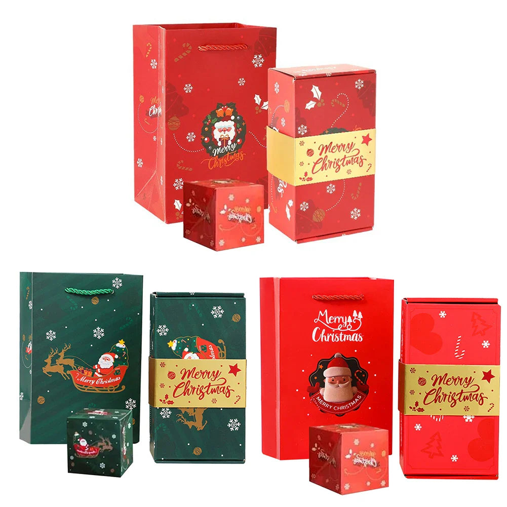BowLift | Kerstverrassingsdoos Set – Creatieve DIY Cadeaudozen met Pop-Up Effect