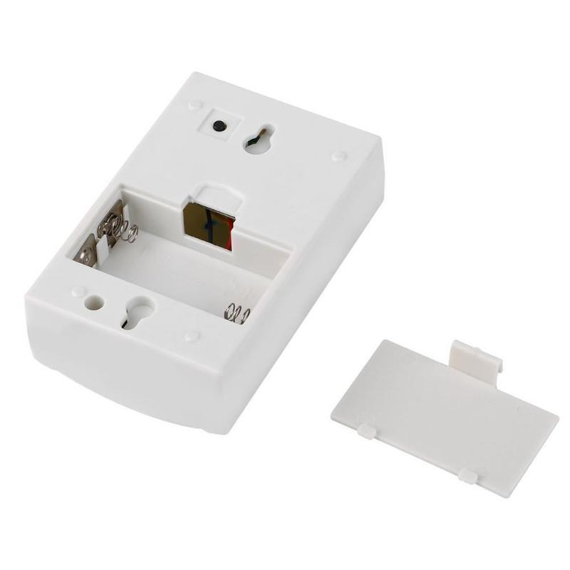 BowLift | DC3V LED Wireless Chime Doorbell Battery Powered 32 Tune Songs 1 Remote Control 1 Wireless Home Security Smart Doorbells White