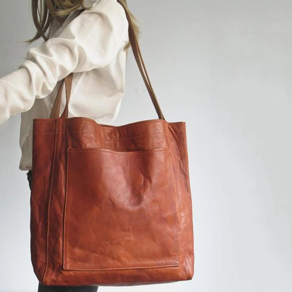 BowLift | Elegant Women's Leather Handbag – Timeless Style for Work & Casual Wear