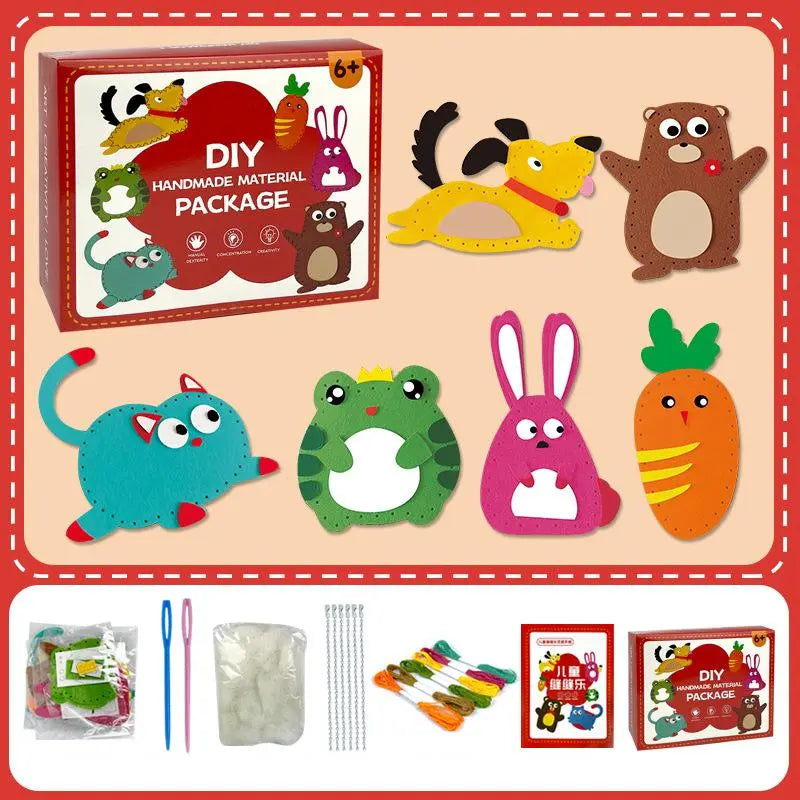 BowLift | DIY sewing kit for children – Creative crafting with cute animal motifs