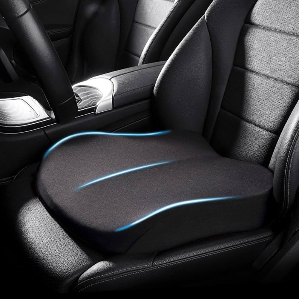 BowLift | Ergonomic Car Seat Cushion for Better Visibility and Comfort