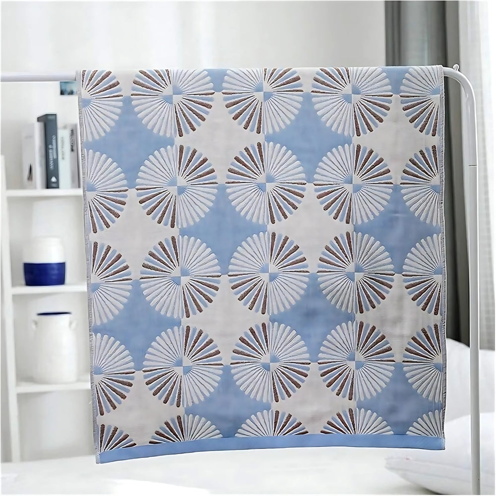 BowLift | Dahlia Blossom Cotton Bath Towel