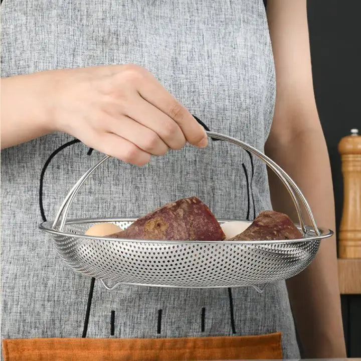 BowLift | Stainless Steel Steamer with Handle – Healthy Cooking Made Easy