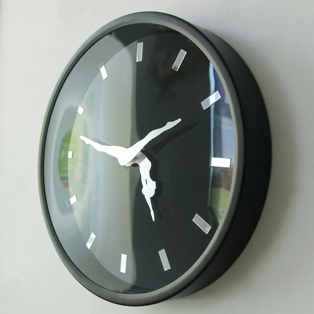 BowLift | Dancing Ballerina Artsy Modern Wall Clock