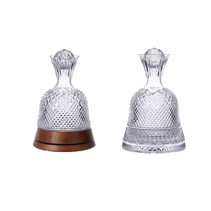 BowLift | High-End Light Luxury Red Wine Glass Set Rotating Decanter Crystal Glass High-Foot Cup Home Wine Glass Wine Set