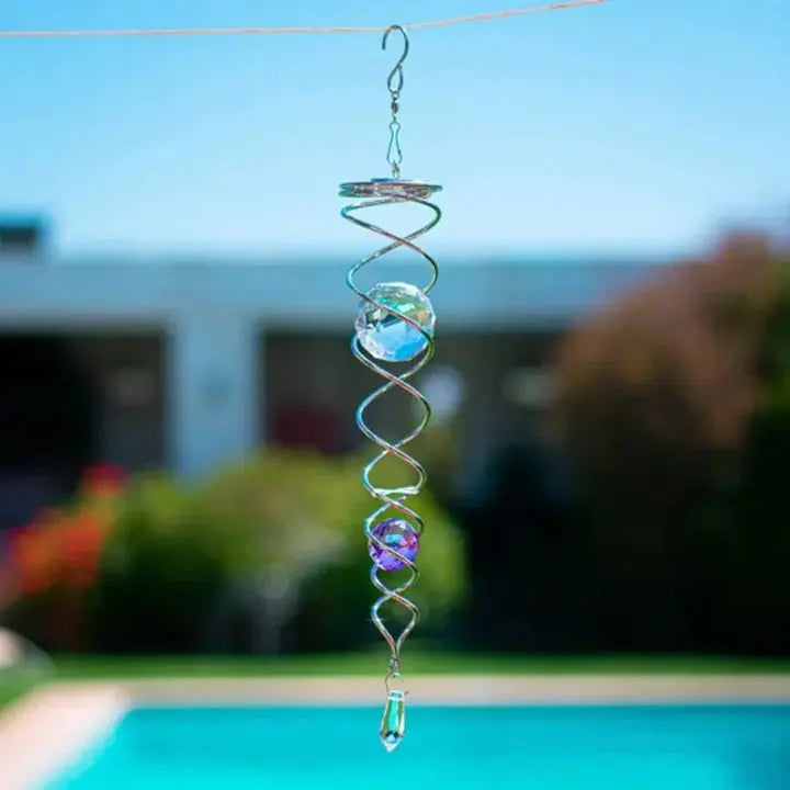 BowLift | Decorative Spiral | Magical Wind Catcher for Garden & Balcony