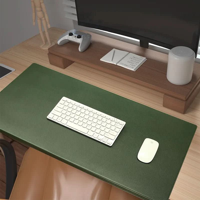 BowLift | Ergonomic PU Leather Desk Pad with Wrist Support