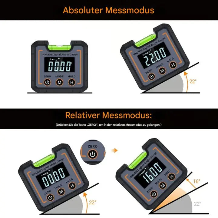 BowLift | Digital PRedractor 0-360° – Precise & with Magnetic Base