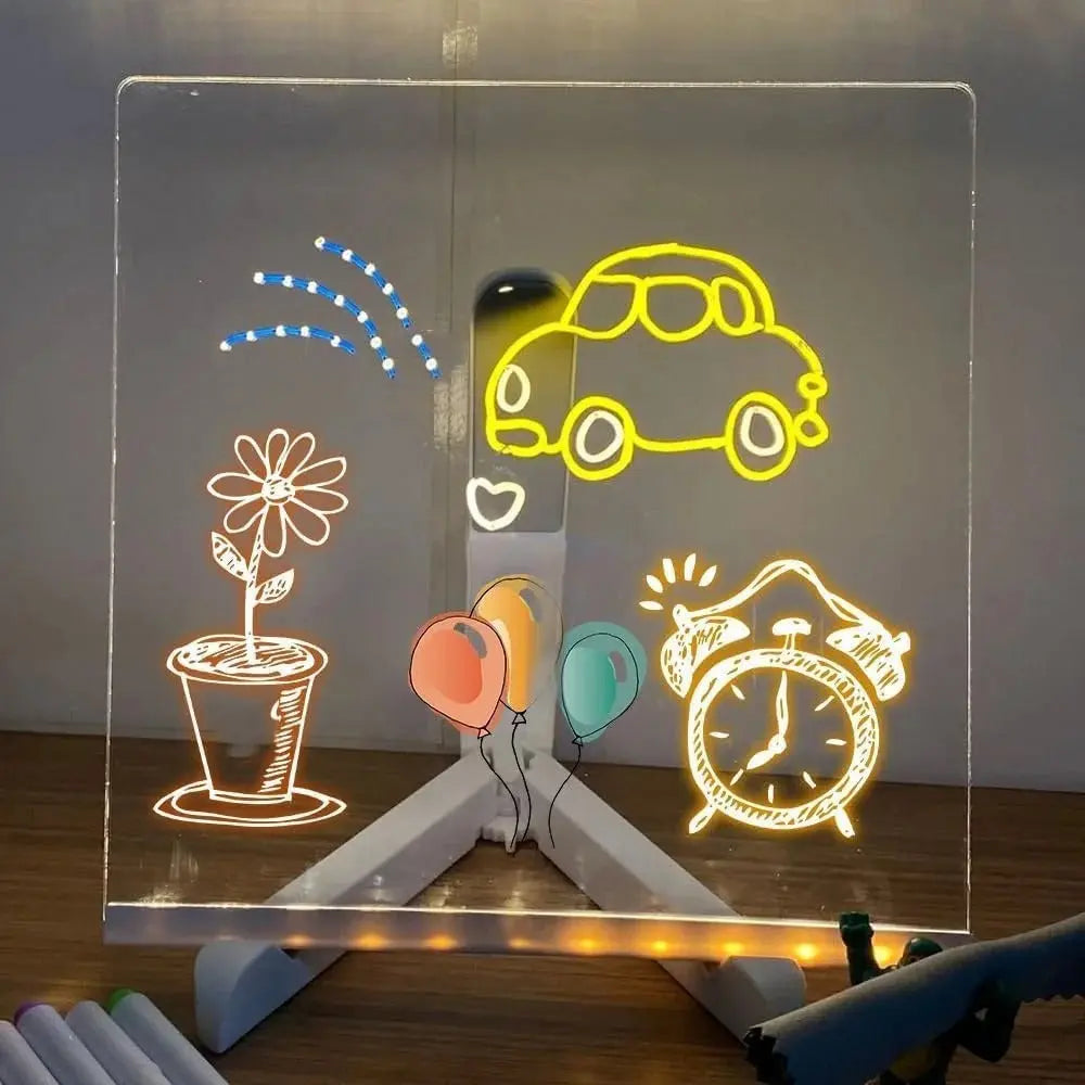 BowLift | DoodleGlow LED Drawing Board – Illuminated Artworks for Children
