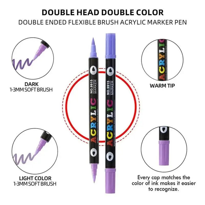 BowLift | Double-sided acrylic marker – For creative projects & gifts