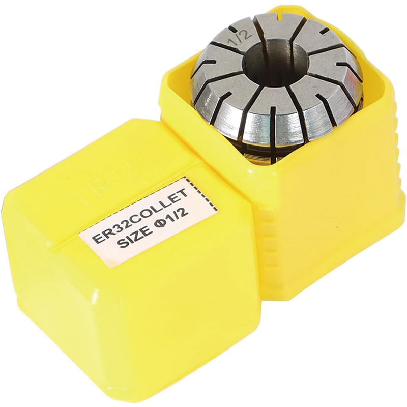 BowLift | ER32 Collet Chuck Spring Collet Set, 25Pcs CNC Engraving Milling Lathe Chuck Tool, 1/16''-13/16'' TIR Lathe Chuck Tool for CNC Engraving Machine Milling Lathe Tool Drill Press