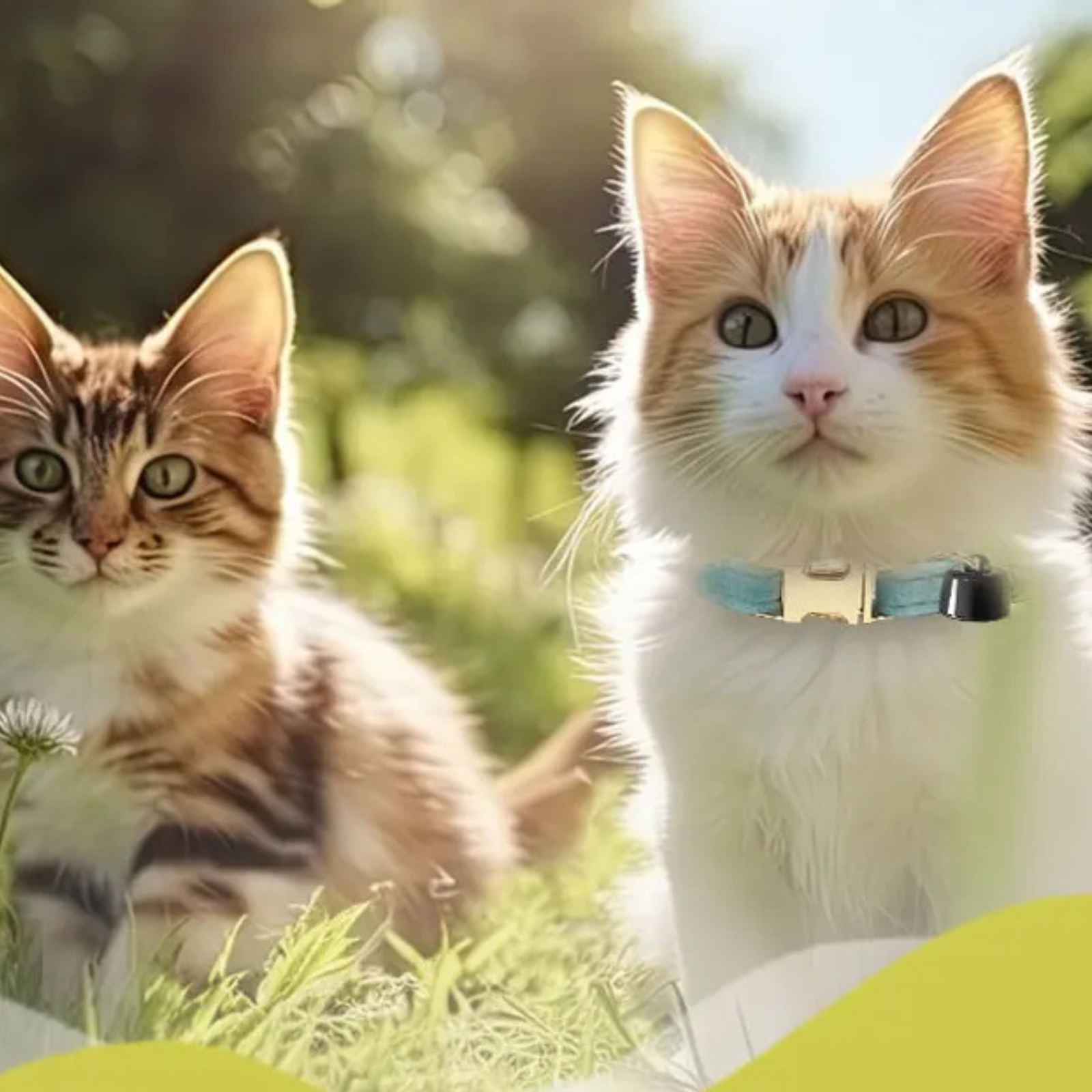 BowLift | Pet Tracker Mini – Smart Bluetooth Animal Locator with Collar and Bell