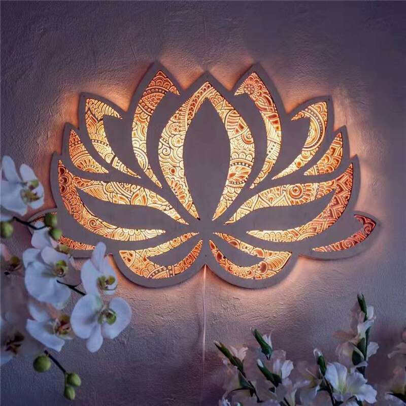 BowLift | Spiritual Lotus Wall Lamp