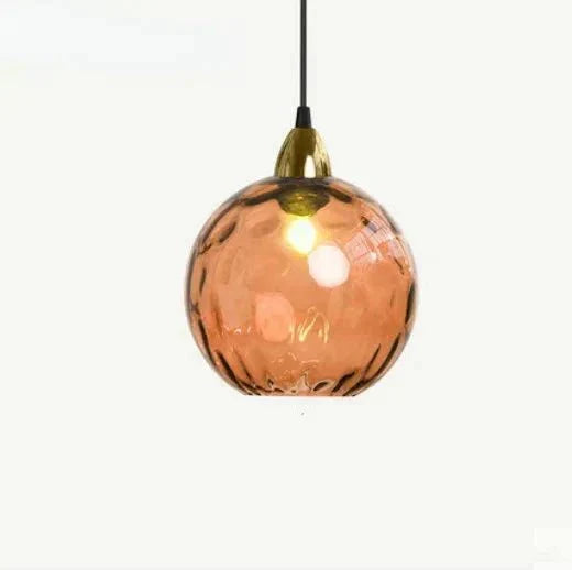 BowLift | Glasora Pendant Light - Transparent Glass Ball with LED Lighting